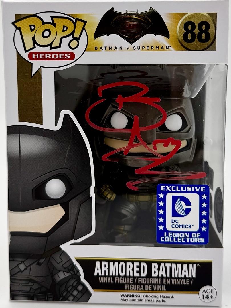Ben Affleck signed "Batman" Signature Series Funko #88- Beckett/OC Celebrity Marketing COA (Copy)